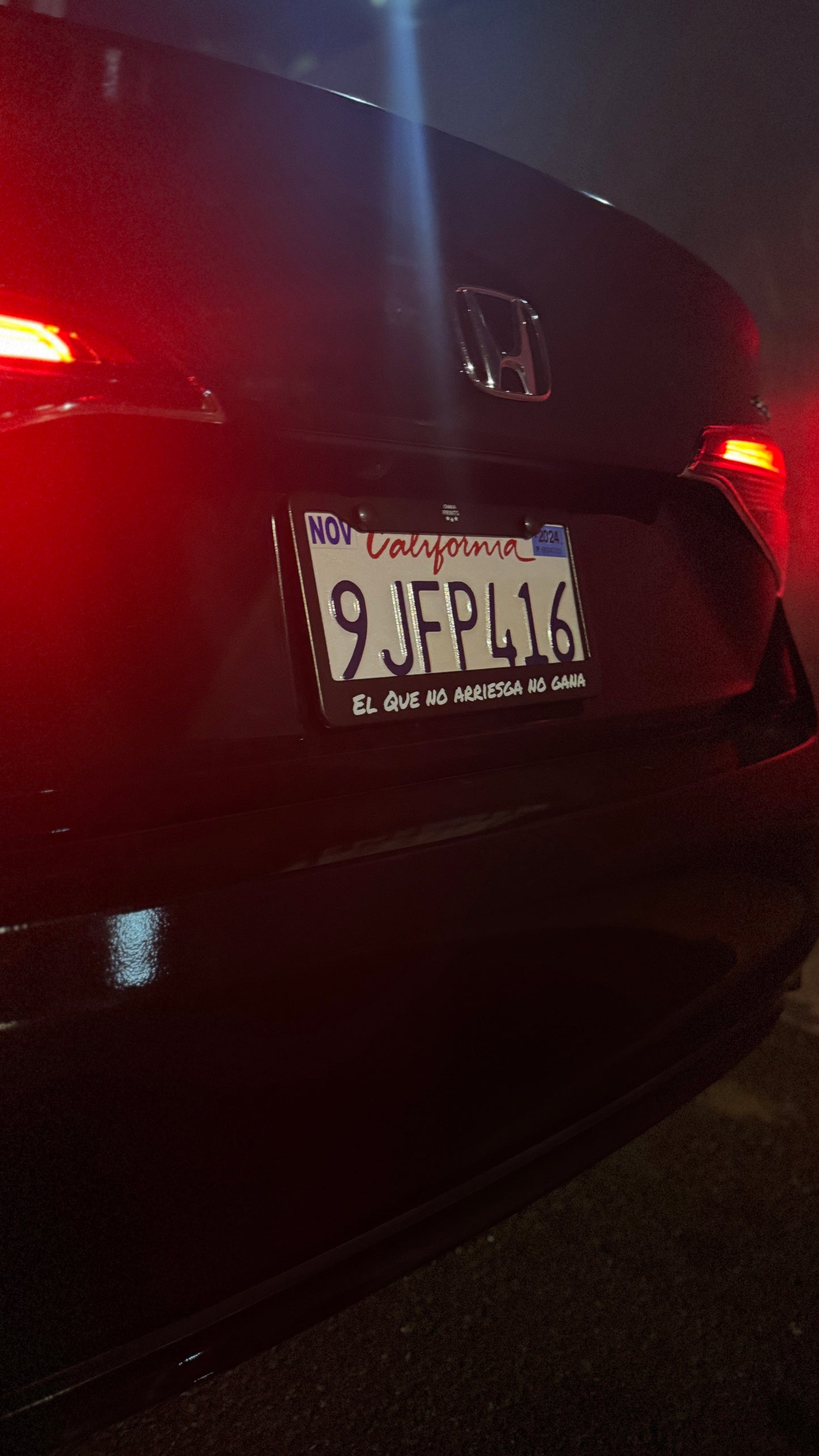 EL QUE NO ARRIESGA NO GANA V2 | LICENSE PLATE FRAME